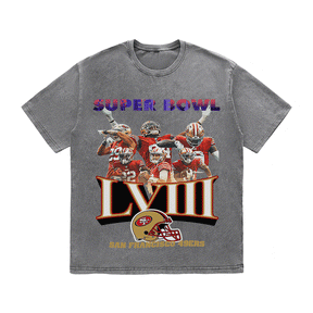 RDMCLOTHINGART tapestry hoodie SUPERBOWL HEAVY WEIGHT COTTON TEE-9214