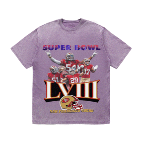 RDMCLOTHINGART tapestry hoodie SUPERBOWL HEAVY WEIGHT COTTON TEE-9215