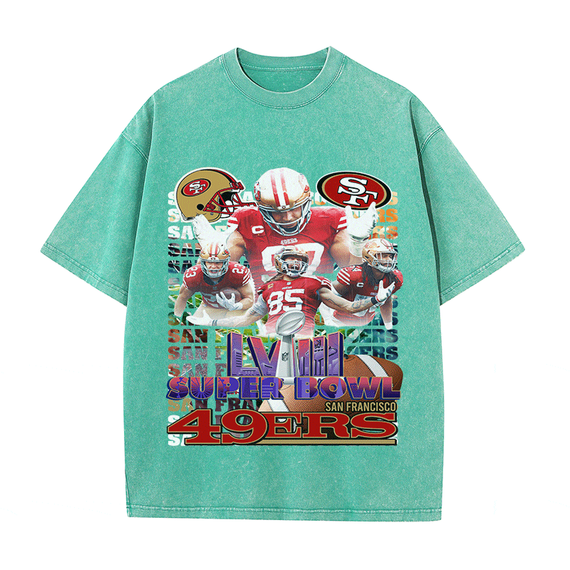 RDMCLOTHINGART tapestry hoodie SUPERBOWL HEAVY WEIGHT COTTON TEE-9217