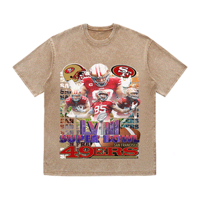 RDMCLOTHINGART tapestry hoodie SUPERBOWL HEAVY WEIGHT COTTON TEE-9217