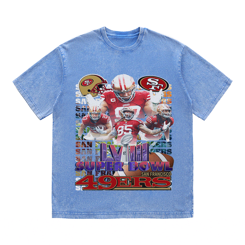 RDMCLOTHINGART tapestry hoodie SUPERBOWL HEAVY WEIGHT COTTON TEE-9217