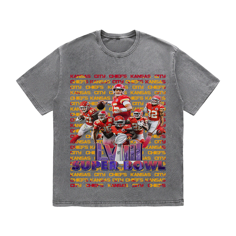 RDMCLOTHINGART tapestry hoodie SUPERBOWL HEAVY WEIGHT COTTON TEE-9219