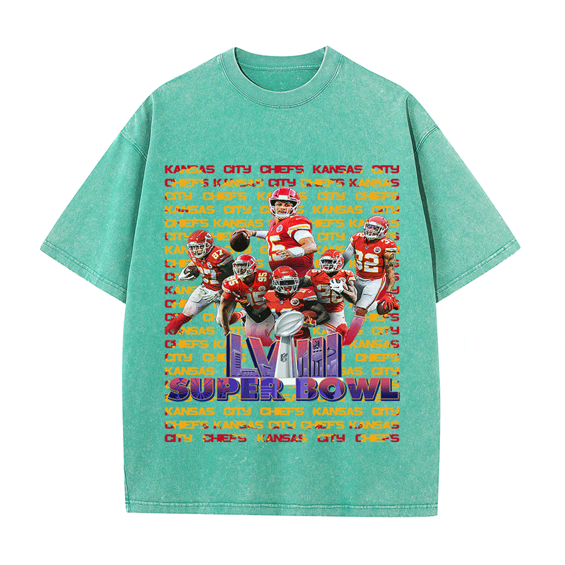 RDMCLOTHINGART tapestry hoodie SUPERBOWL HEAVY WEIGHT COTTON TEE-9219