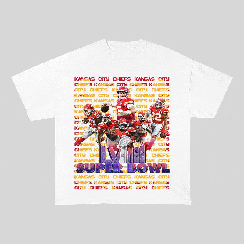 RDMCLOTHINGART tapestry hoodie SUPERBOWL HEAVY WEIGHT COTTON TEE-9219