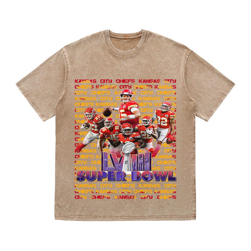 RDMCLOTHINGART tapestry hoodie SUPERBOWL HEAVY WEIGHT COTTON TEE-9219