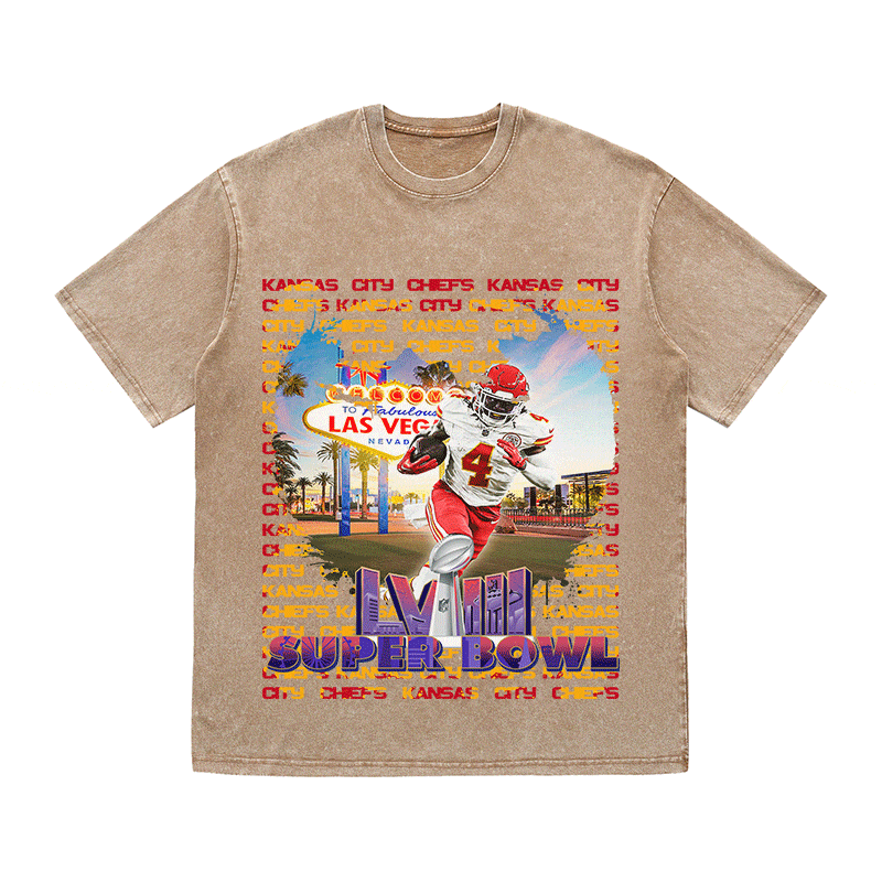 RDMCLOTHINGART tapestry hoodie SUPERBOWL HEAVY WEIGHT COTTON TEE-9221