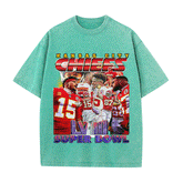 RDMCLOTHINGART tapestry hoodie SUPERBOWL HEAVY WEIGHT COTTON TEE-9222