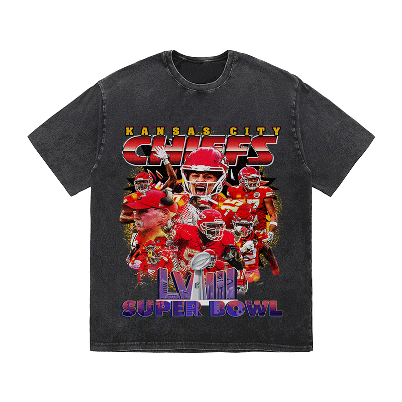 RDMCLOTHINGART tapestry hoodie SUPERBOWL HEAVY WEIGHT COTTON TEE-9223
