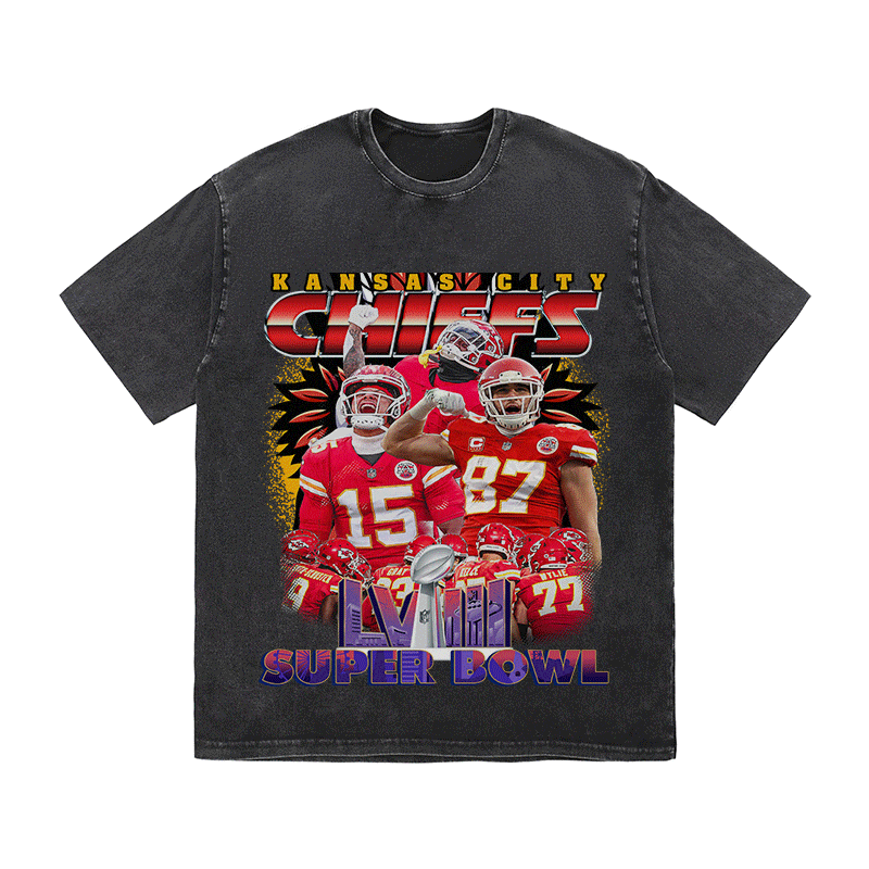 RDMCLOTHINGART tapestry hoodie SUPERBOWL HEAVY WEIGHT COTTON TEE-9224