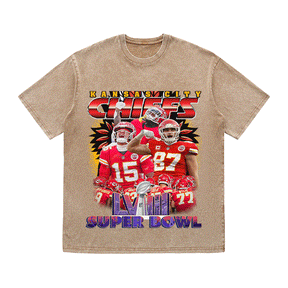 RDMCLOTHINGART tapestry hoodie SUPERBOWL HEAVY WEIGHT COTTON TEE-9224