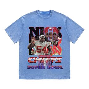 RDMCLOTHINGART tapestry hoodie SUPERBOWL HEAVY WEIGHT COTTON TEE-9225