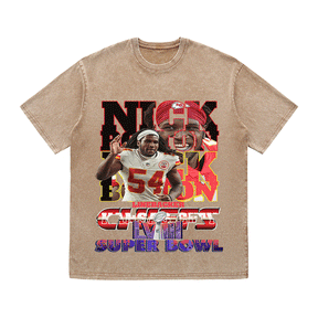 RDMCLOTHINGART tapestry hoodie SUPERBOWL HEAVY WEIGHT COTTON TEE-9225