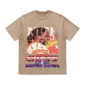 RDMCLOTHINGART tapestry hoodie SUPERBOWL HEAVY WEIGHT COTTON TEE-9226