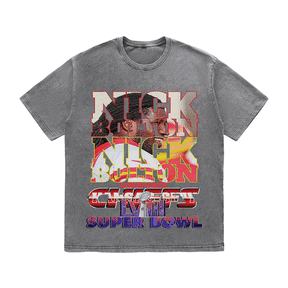 RDMCLOTHINGART tapestry hoodie SUPERBOWL HEAVY WEIGHT COTTON TEE-9226
