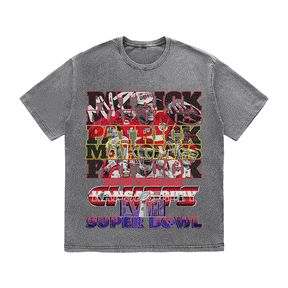RDMCLOTHINGART tapestry hoodie SUPERBOWL HEAVY WEIGHT COTTON TEE-9228