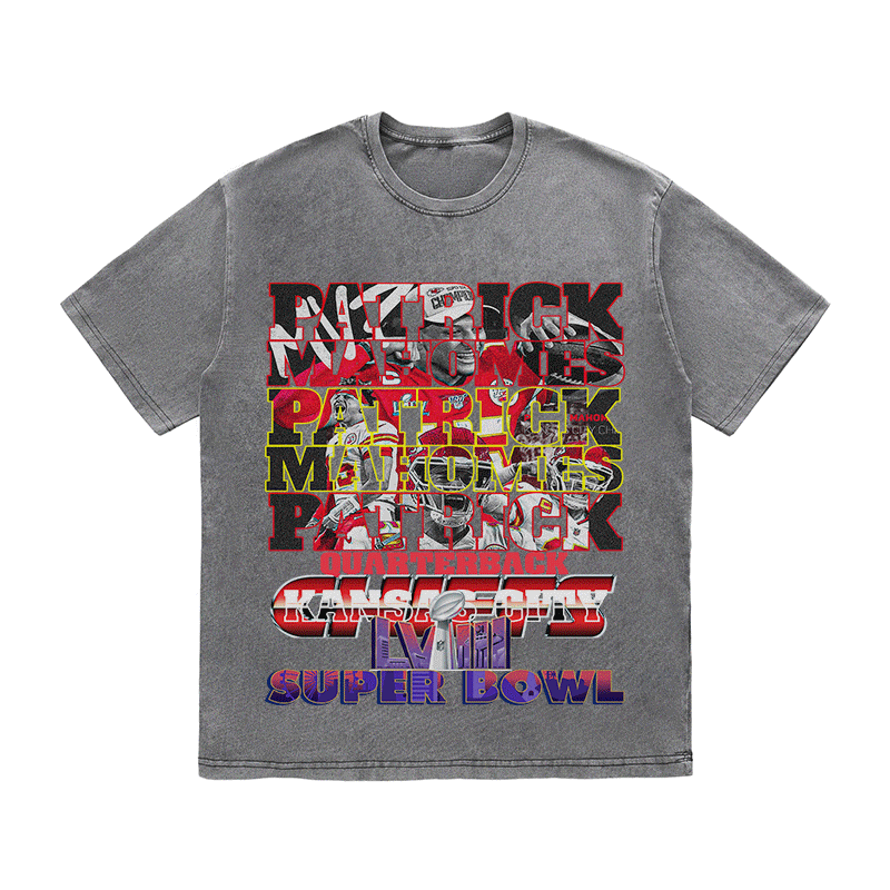 RDMCLOTHINGART tapestry hoodie SUPERBOWL HEAVY WEIGHT COTTON TEE-9228