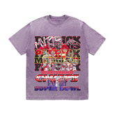 RDMCLOTHINGART tapestry hoodie SUPERBOWL HEAVY WEIGHT COTTON TEE-9228