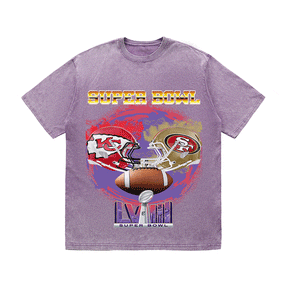 RDMCLOTHINGART tapestry hoodie SUPERBOWL WO YEAR HEAVY WEIGHT COTTON TEE-9184
