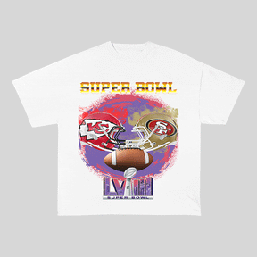 RDMCLOTHINGART tapestry hoodie SUPERBOWL WO YEAR HEAVY WEIGHT COTTON TEE-9184