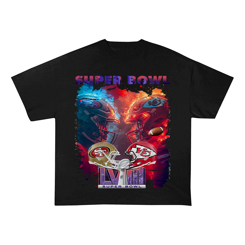 RDMCLOTHINGART tapestry hoodie SUPERBOWL21 HEAVY WEIGHT COTTON TEE-9211