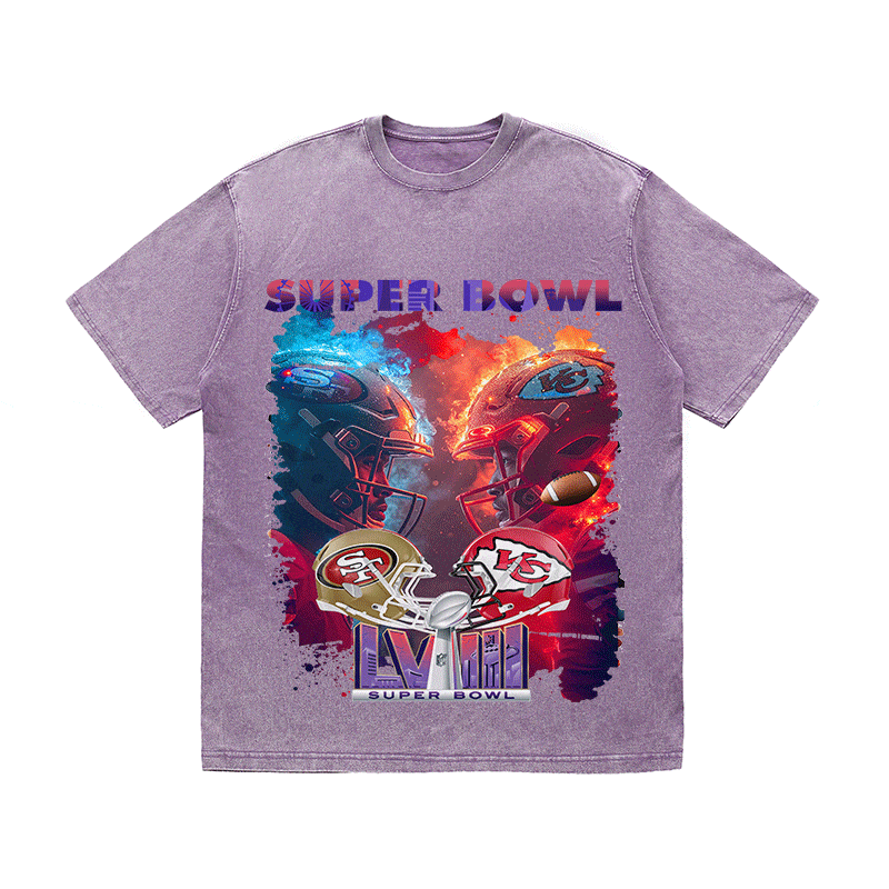 RDMCLOTHINGART tapestry hoodie SUPERBOWL21 HEAVY WEIGHT COTTON TEE-9211