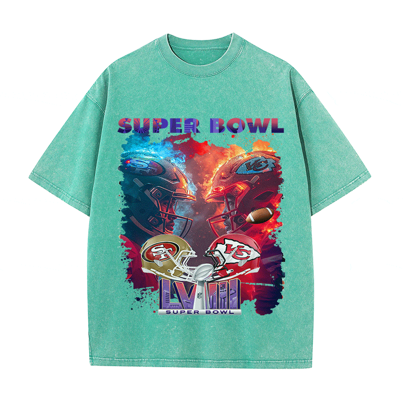 RDMCLOTHINGART tapestry hoodie SUPERBOWL21 HEAVY WEIGHT COTTON TEE-9211
