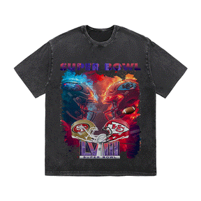 RDMCLOTHINGART tapestry hoodie SUPERBOWL21 HEAVY WEIGHT COTTON TEE-9211
