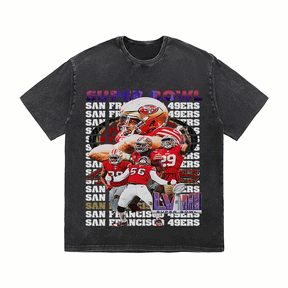 RDMCLOTHINGART tapestry hoodie SUPERBOWL22 HEAVY WEIGHT COTTON TEE-9212