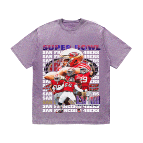 RDMCLOTHINGART tapestry hoodie SUPERBOWL22 HEAVY WEIGHT COTTON TEE-9212