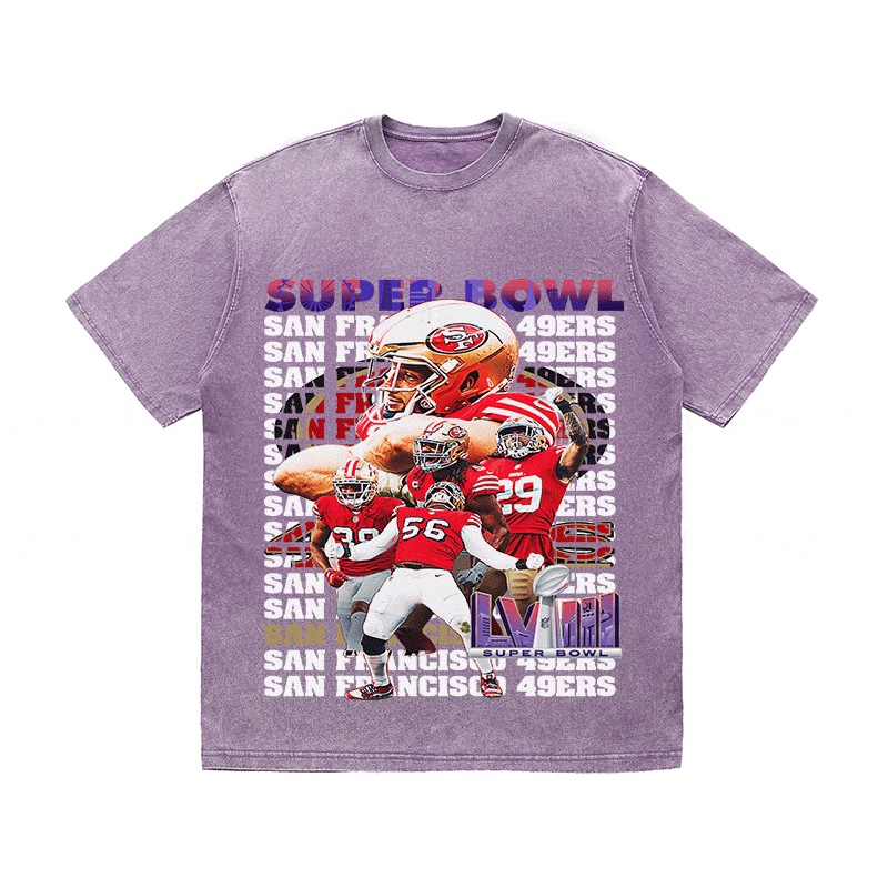 RDMCLOTHINGART tapestry hoodie SUPERBOWL22 HEAVY WEIGHT COTTON TEE-9212