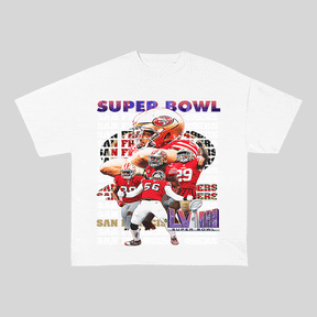RDMCLOTHINGART tapestry hoodie SUPERBOWL22 HEAVY WEIGHT COTTON TEE-9212
