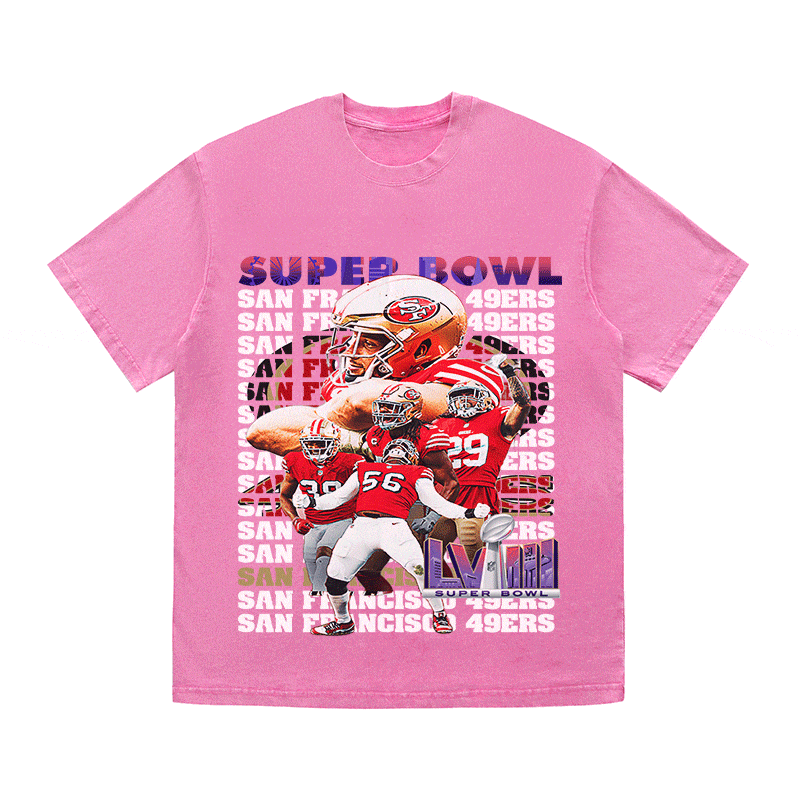 RDMCLOTHINGART tapestry hoodie SUPERBOWL22 HEAVY WEIGHT COTTON TEE-9212