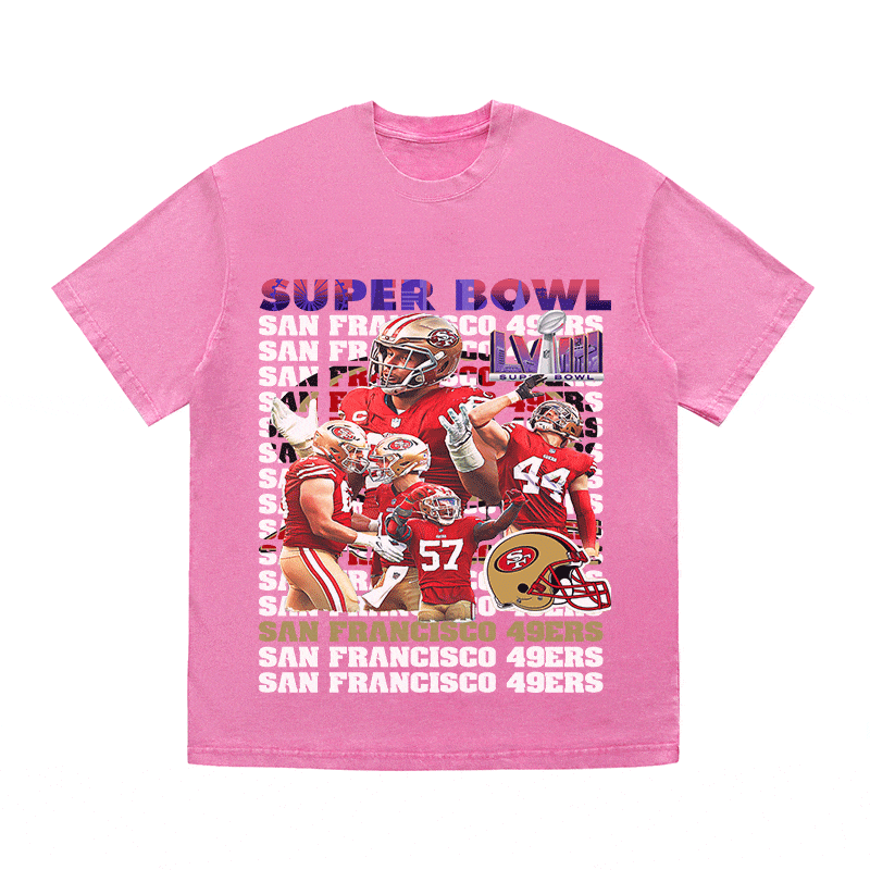 RDMCLOTHINGART tapestry hoodie SUPERBOWL23 HEAVY WEIGHT COTTON TEE-9213