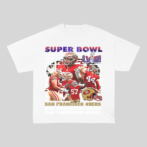 RDMCLOTHINGART tapestry hoodie SUPERBOWL23 HEAVY WEIGHT COTTON TEE-9213