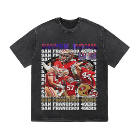 RDMCLOTHINGART tapestry hoodie SUPERBOWL23 HEAVY WEIGHT COTTON TEE-9213