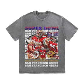 RDMCLOTHINGART tapestry hoodie SUPERBOWL23 HEAVY WEIGHT COTTON TEE-9213
