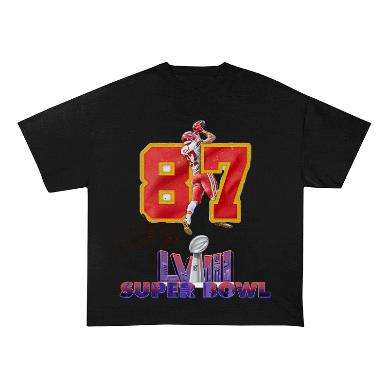 RDMCLOTHINGART tapestry hoodie SUPERBOWL30 HEAVY WEIGHT COTTON TEE-9220