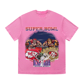 RDMCLOTHINGART tapestry hoodie SUPERBOWL6 WO YEAR HEAVY WEIGHT COTTON TEE-9185