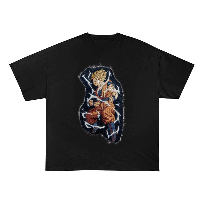 RDMCLOTHINGART tapestry hoodie SuperSaiyan HEAVY COTTON TEES-8133