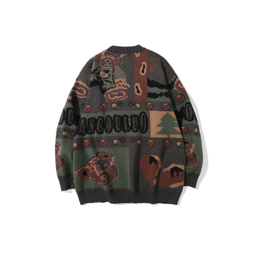 RDMCLOTHINGART tapestry hoodie Sweater-8058