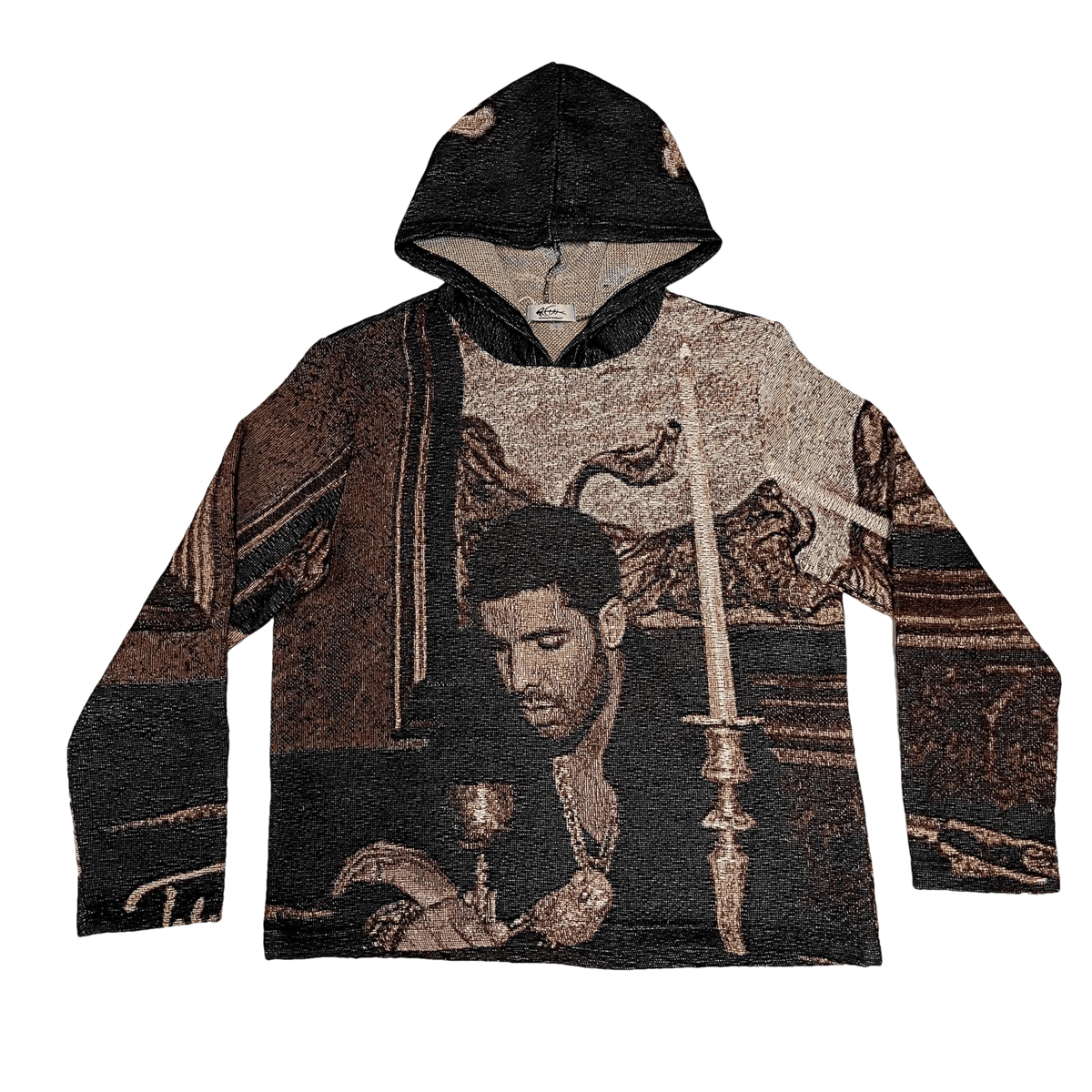 RDMCLOTHINGART tapestry hoodie Take Care Tapestry