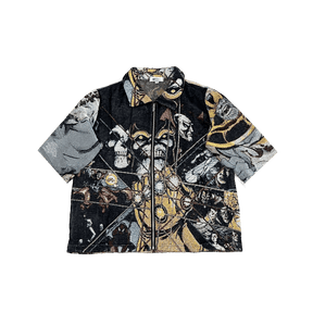 RDMCLOTHINGART tapestry hoodie THANOS TAPESTRY TEE