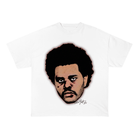 RDMCLOTHINGART tapestry hoodie THEWEEKND WEIGHT COTTON TEE-8043