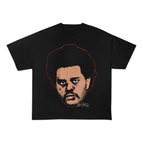 RDMCLOTHINGART tapestry hoodie THEWEEKND WEIGHT COTTON TEE-8043