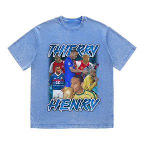RDMCLOTHINGART tapestry hoodie THIERRY HENRY HEAVY WEIGHT COTTON TEE-9175