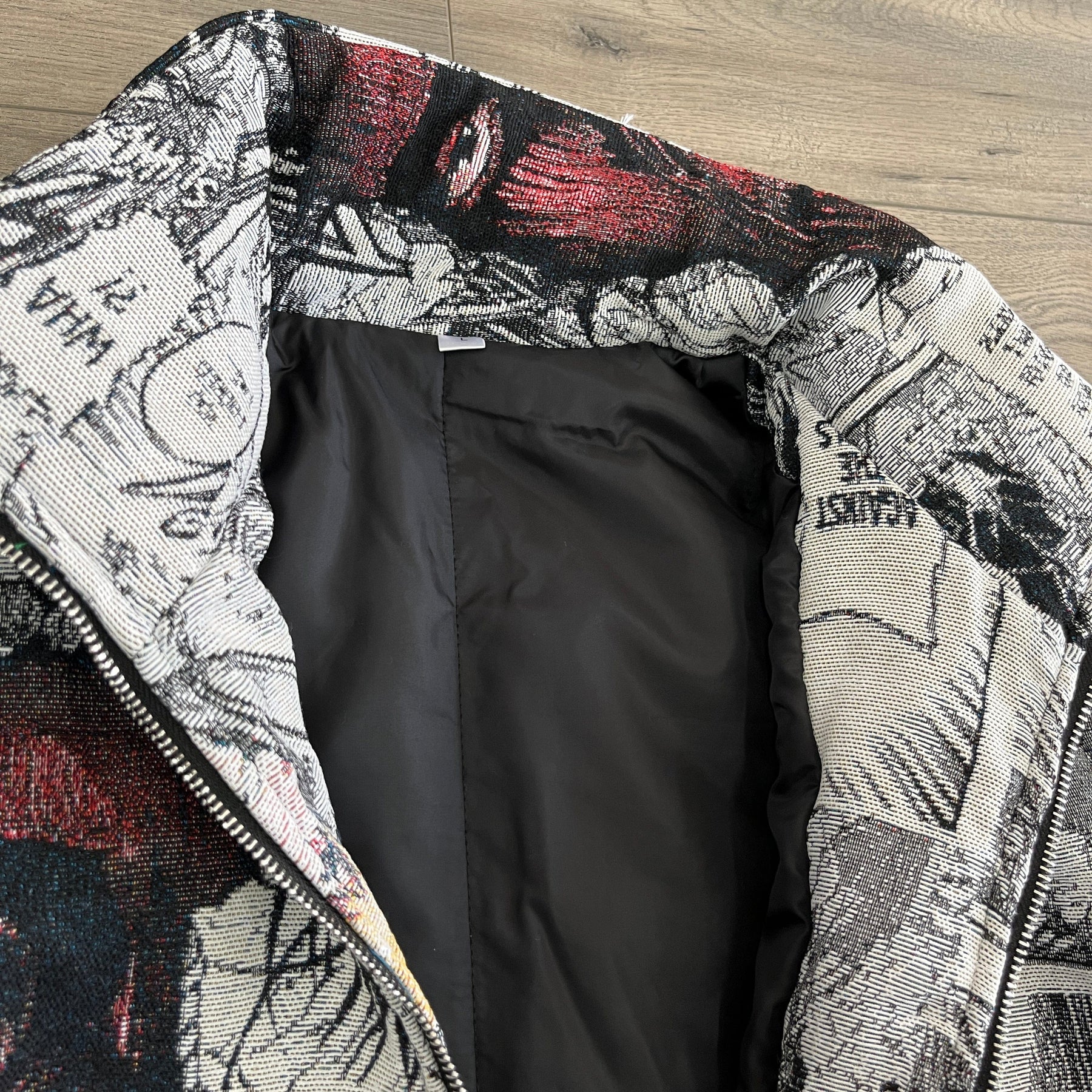 RDMCLOTHINGART tapestry hoodie TITAN TAPESTRY COAT