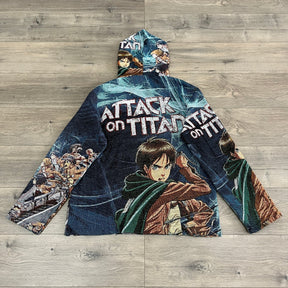 RDMCLOTHINGART tapestry hoodie TITAN V2 TAPESTRY HOODIE
