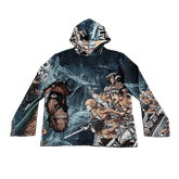 RDMCLOTHINGART tapestry hoodie TITAN V2 TAPESTRY HOODIE