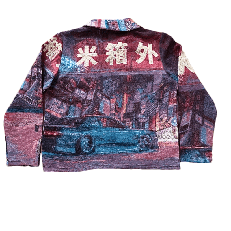 RDMCLOTHINGART tapestry hoodie TOKYO DRIFT TAPESTRY