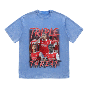 RDMCLOTHINGART tapestry hoodie TRIPLE THEAT HEAVY WEIGHT COTTON TEE-9177
